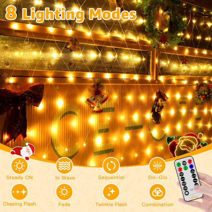Ollny net lights discount
