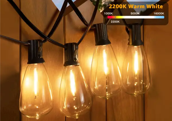 Check Out Ollny’s New Release—ST38 Outdoor Patio String Lights
