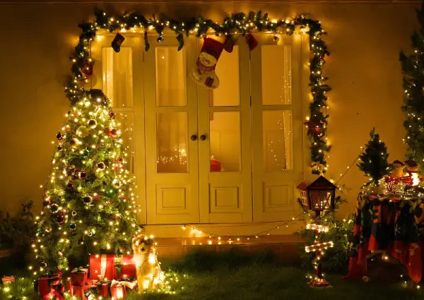 How to Put Christmas Lights on Various Types of Trees