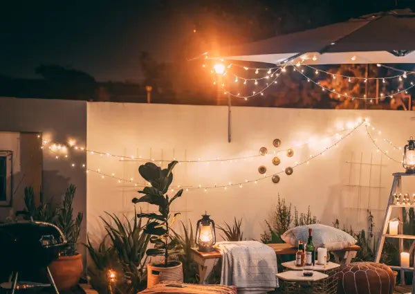 The Best Ways to Hang Your Backyard String Lights for the Dreamiest Patio