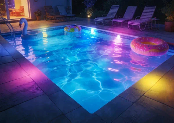 New! Transform Your Swimming Pool into a Color-Changing Sea with Ollny RGB Pool Lights