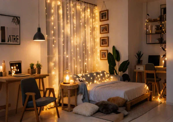 5 Trendy Ways to Decorate Your Home with LED Curtain Lights