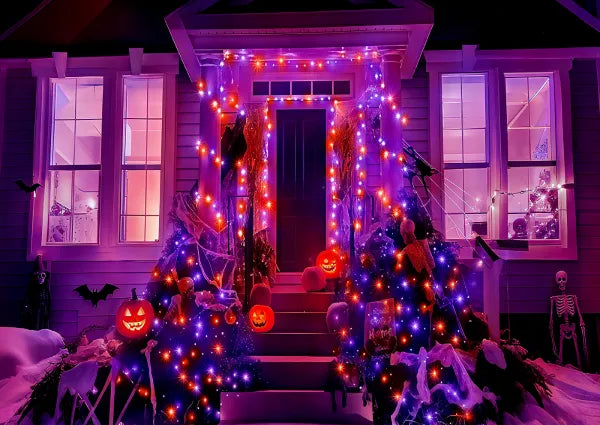 Halloween Outdoor Lighting Ideas: 7 Spooky Ways to Light Your Yard