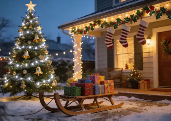 Outdoor Christmas Light Ideas For the House