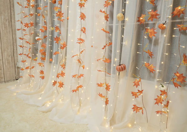 How to Decorate Your Curtains for Thanksgiving Week Festivities
