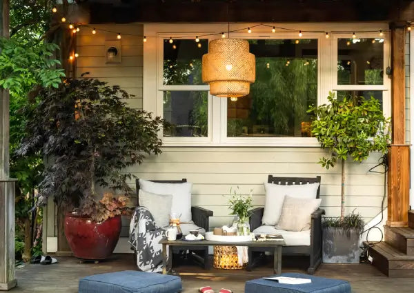 How to Hang Patio Lights in Your Backyard