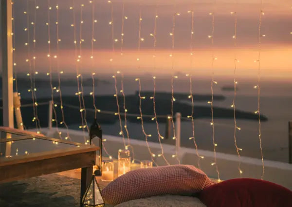 How to Hang String Lights on the Wall