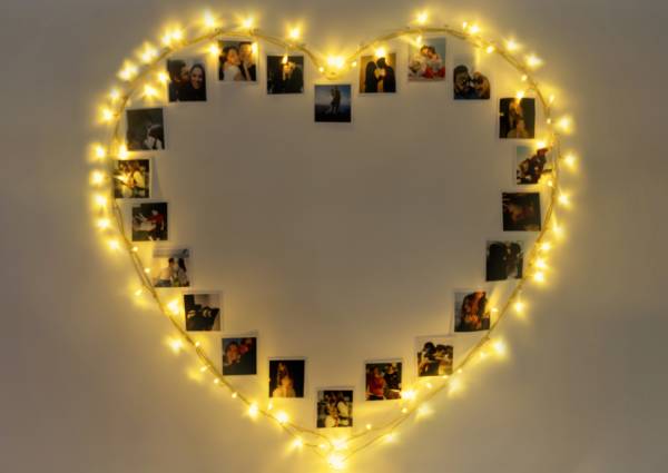 Make a Shimmering Photo Wall