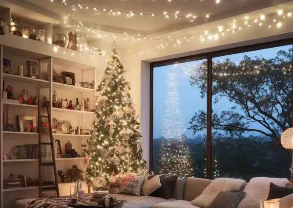 How to Hang Christmas Lights Around the Home and Outside