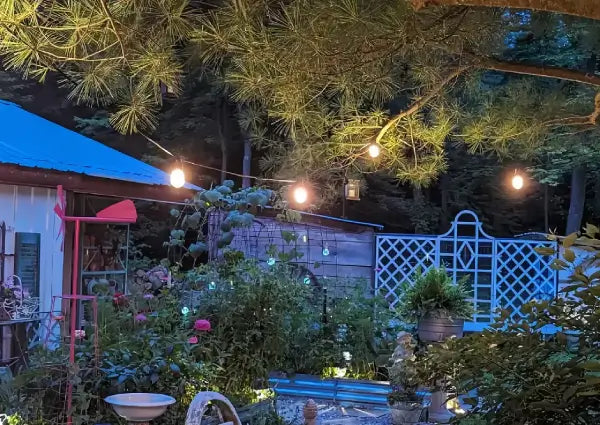 6 Ways to Hang String Lights Outdoors