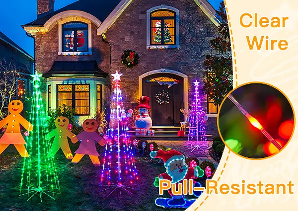 Illuminate Your Holidays with Ollny's New Outdoor Christmas Tree Lights