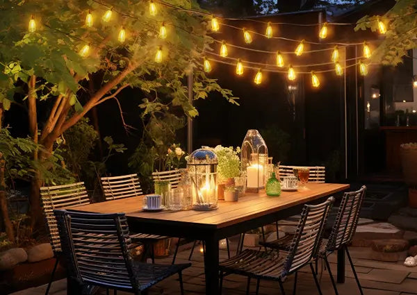 How to Hang Outdoor String Lights