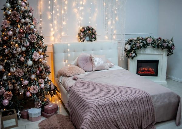 How to Hang Christmas Lights in a Bedroom
