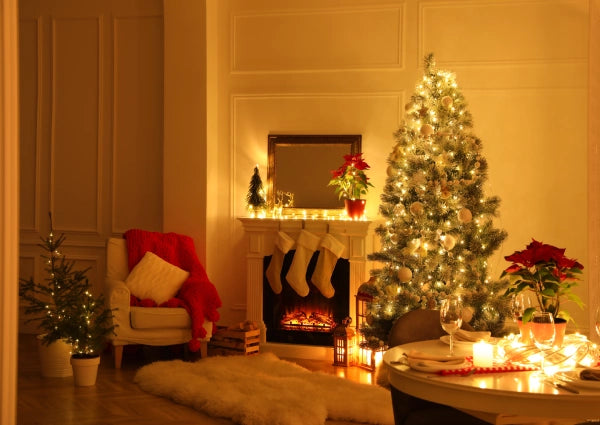 How to Hang Christmas Lights Indoors