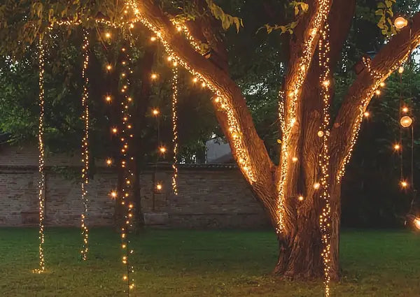 New Release: Ollny 740 LED 9-in-1 Warm White Cluster Lights—Illuminate Your Backyard!