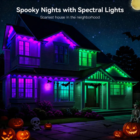 Ollny Smart RGBIC Permanent Outdoor Lights