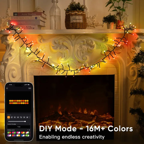 Ollny Smart RGBIC Cluster Lights