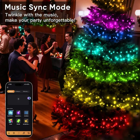 Ollny Smart RGBIC Cluster Lights