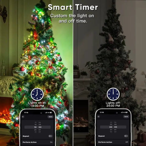 Ollny Smart RGBIC Cluster Lights
