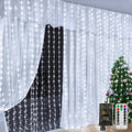 Ollny 600 led cool white curtain lights