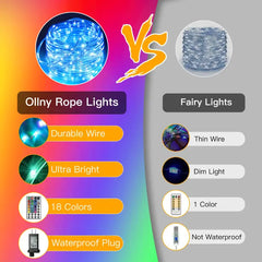 color changing rope lights