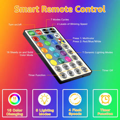 color changing rope lights with remote