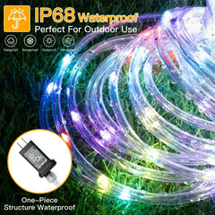 color changing led rope lights waterproof