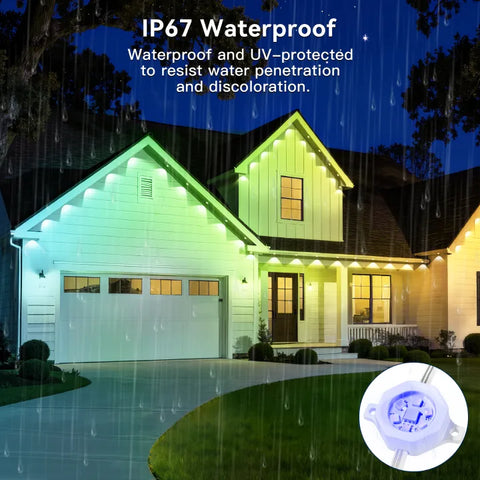 Ollny Smart RGBICW Permanent Outdoor Lights