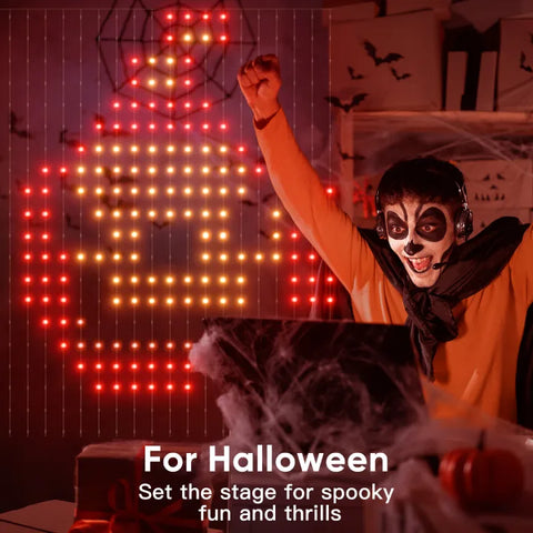 Ollny Smart RGBIC Curtain Lights