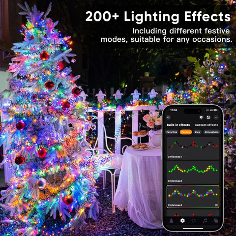 Ollny Smart RGBIC Cluster Lights