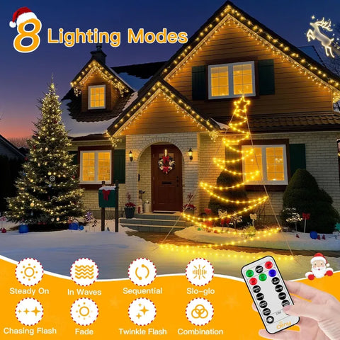 how to decorate Christmas tree with Ollny lights