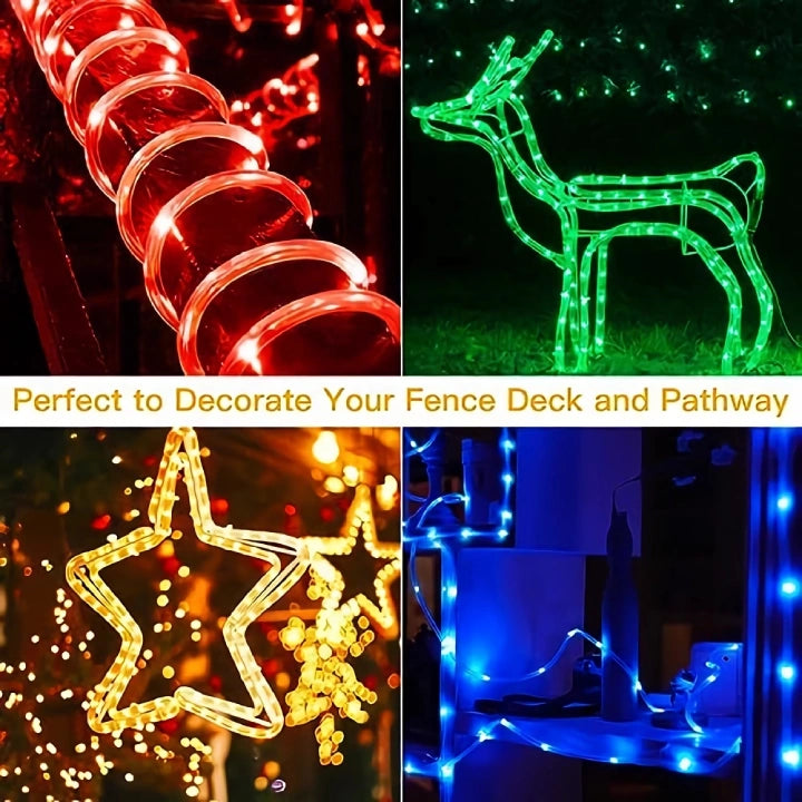 
                  
                    Ollny 100 LED 33ft Color Changing Rope Lights (18 Colors, USB, 8 Modes, IP68 Waterproof)
                  
                