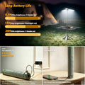 Ollny Rechargeable Telescopic Camping Light with Stand (8 Modes, 8000mAh, IP44 Waterproof)