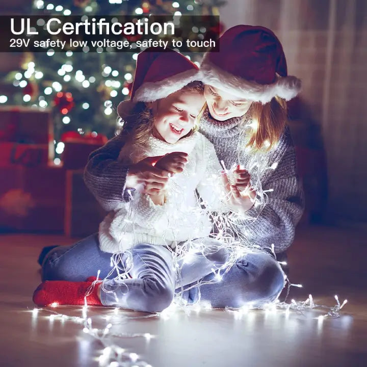 
                  
                    Ollny's 396 led 32ft cool white icicle lights are safe to touch
                  
                