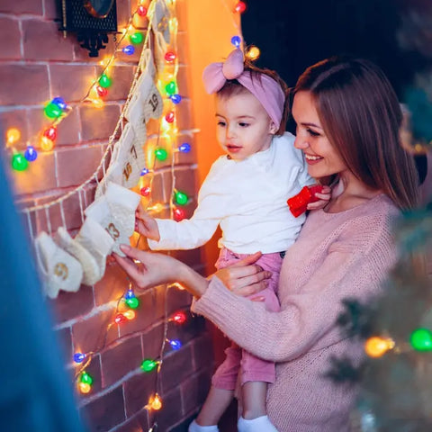 Ollny's 100 leds 49ft warm white/multicolor globe string lights are safe to touch