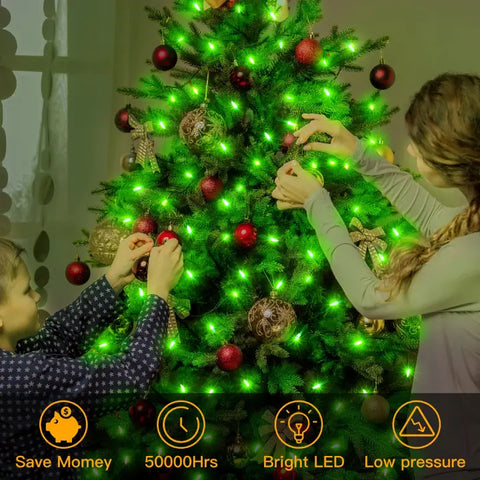 Benefits of Ollny's 300 led 49ft multicolor Christmas mini lights