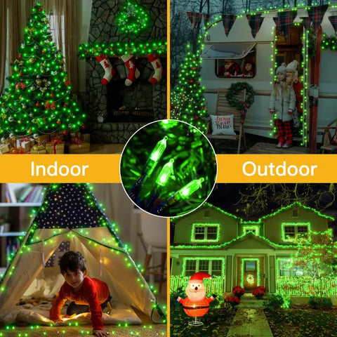 Ollny's 300 leds multicolor Christmas mini lights for indoor and outdoor use
