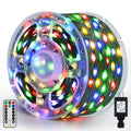 Ollny's 800 leds 262ft multicolor IP67 waterproof Christmas lights green wire