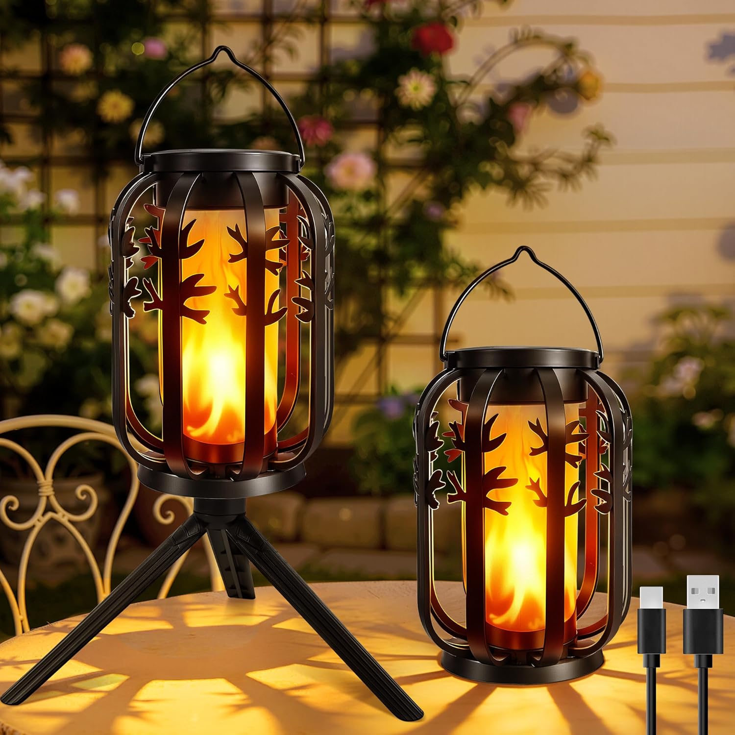 クリスマスセール！RAREFORM　 DAYLIGHT 5'6 Ollny Upgraded Flickering Flame Solar Light for Outdoor, Yard, Patio,