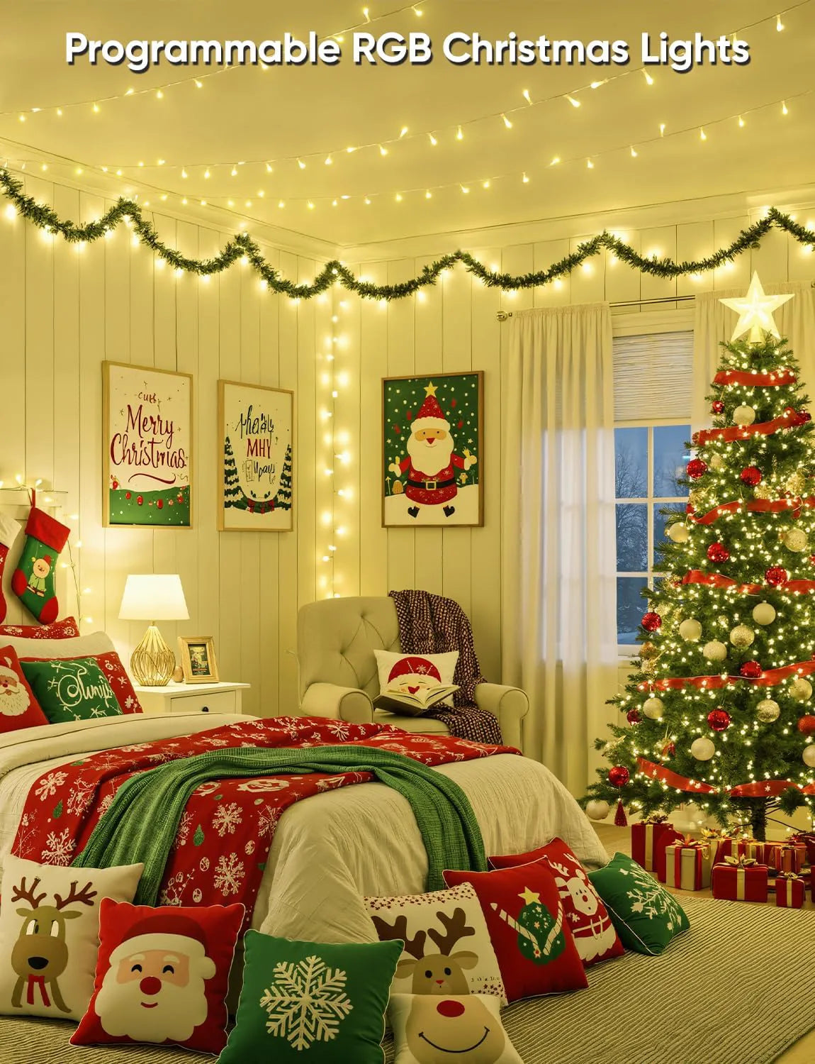 
                  
                    Programmable RGB Christmas Lights
                  
                