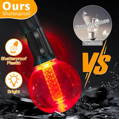 shatterproof colored g40 bulbs