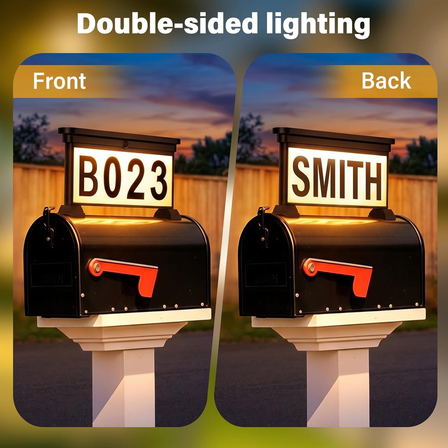 
                  
                    Ollny Solar Address Sign For Entrance, Lawn, Property (3 Colors, IP44 Waterproof, Solar Powered)
                  
                