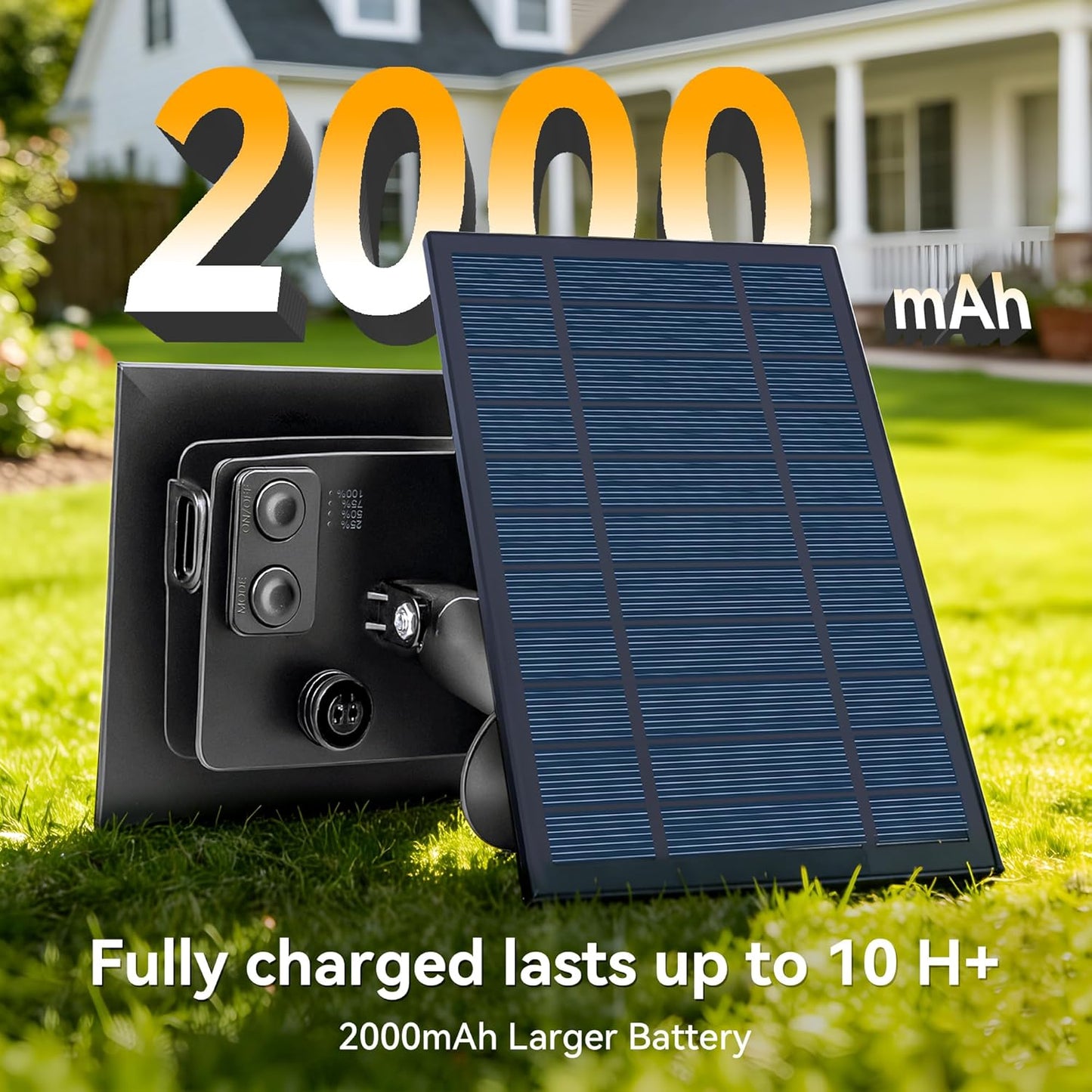 
                  
                    Ollny 30FT S11 Solar Patio Lights (10 Bulbs, IP45 Waterproof, Solar Powered, 1 Spare Bulb)
                  
                