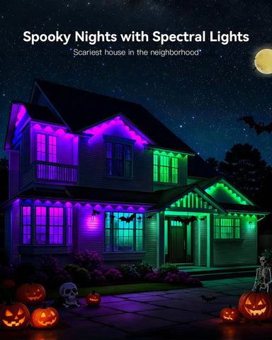 Spooky Nights with Spectral Lights: scariest house in the neighborhood