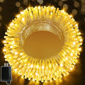 Ollny 200 LED 60ft Warm White Connectable String Lights (Plug in, 8 Modes)
