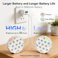 3000mAh battery for up to 157hours