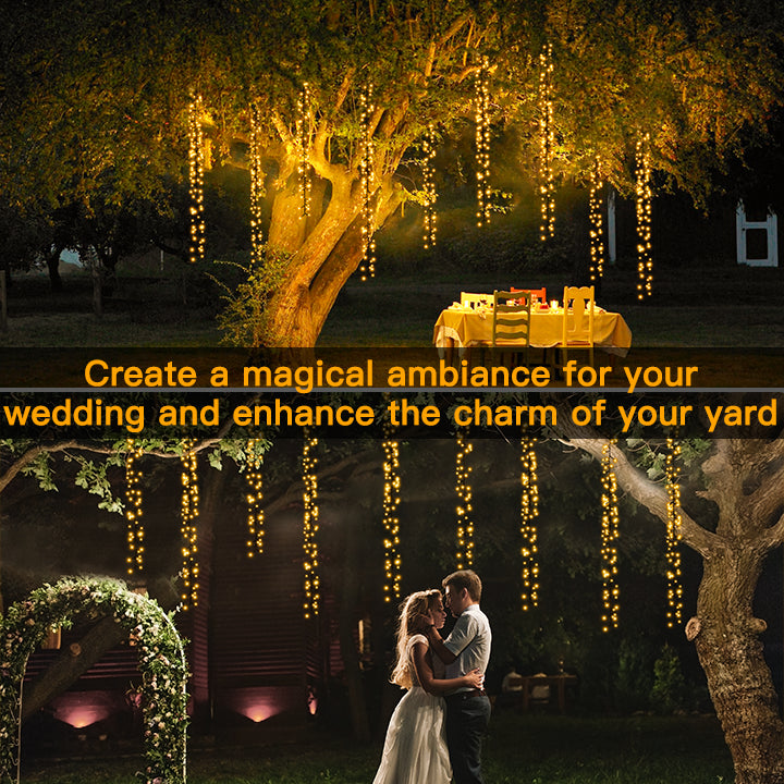 
                  
                    Create a magical ambiance for your wedding and enhance the charm of your yard with Ollny cluster tree lights
                  
                
