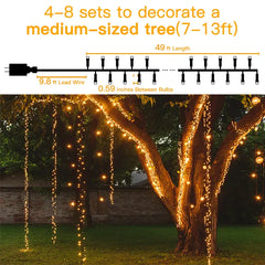 wedding cluster light length