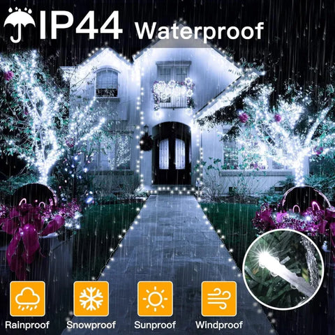 car Christmas lights with waterproof features
