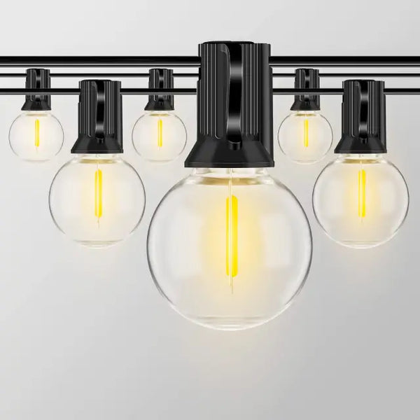 Ollny's 25ft G40 outdoor string lights - 13 bulbs